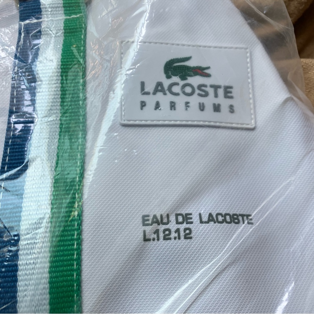 Brand new Lacoste duffle bag
